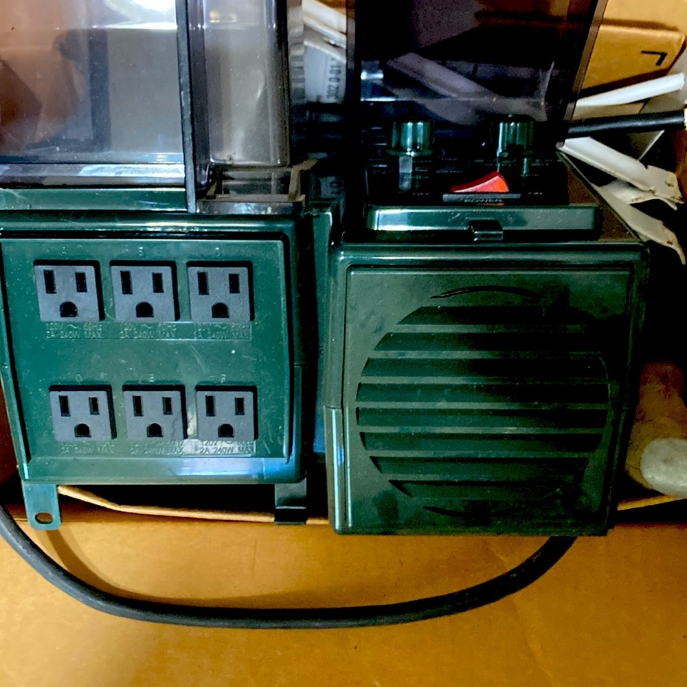 Mr. Christmas lights and sounds box barley used